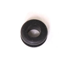 Load image into Gallery viewer, 1/8&#39;&#39; Groove Black Rubber Grommets 1/4 inch front
