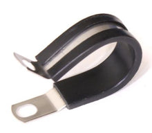 Load image into Gallery viewer, 1" Cushioned Stainless Steel Cable Clamps Side View