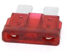 Load image into Gallery viewer, 10 Amp ATO-ATC Fuses Side Red