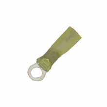 Load image into Gallery viewer, 12-10 AWG Heat Shrink Insulated Ring Terminal #10 Stud
