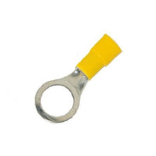 Load image into Gallery viewer, 12-10 Gauge Vinyl Ring Terminals 3/8 Inch Stud