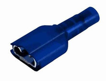 Load image into Gallery viewer, 16-14 Gauge 1/4'' Nylon Double Crimp Push-On Terminals Female Tab