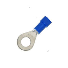 Load image into Gallery viewer, 16-14 Gauge Vinyl Ring Terminal 1/4 Inch Stud