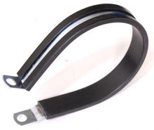 Load image into Gallery viewer, 2-1/2'' Cushioned Steel Cable Clamps Bag of 10 Side View