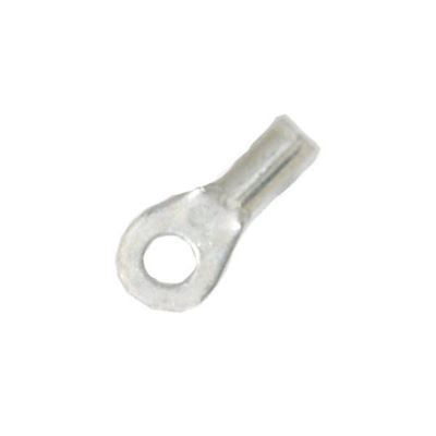 22-18 Gauge Non-Insulated Ring Terminal #6 stud