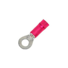 Load image into Gallery viewer, 22-18 Gauge Double Crimp Nylon Ring Terminal 5/16 Inch Stud
