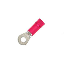 Load image into Gallery viewer, 22-18 Gauge Double Crimp Nylon Ring Terminal #6 Stud