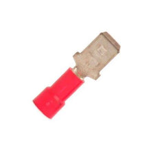 Load image into Gallery viewer, 22-18 Gauge Vinyl Insulated Red Push-On Terminals 1/4 inch Male