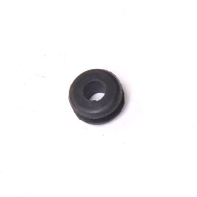 1/8'' Groove Black Rubber Grommets 3/16 inch front