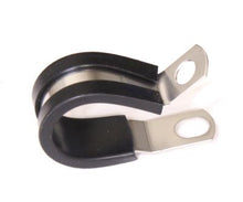 Load image into Gallery viewer, 3/4" Cushioned Stainless Steel Cable Clamps
