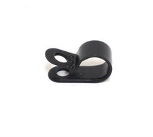 Load image into Gallery viewer, 3/8'' Black Nylon Cable Clamps