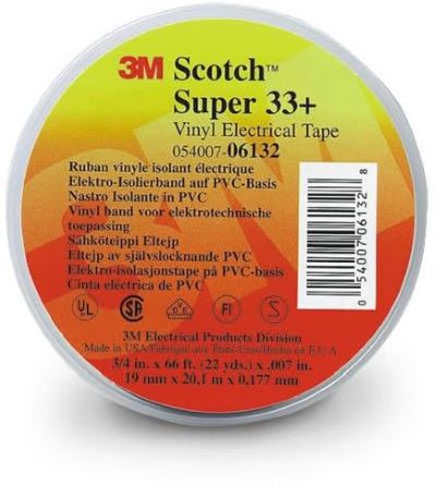Springe partner Mangle 3M Scotch Super 33+ Electrical Tape - WiringProducts, Ltd. – Wiring Products