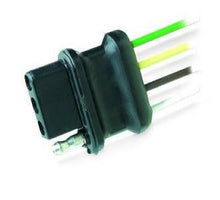 Load image into Gallery viewer, 4 Contact Molded Connector Flat Female