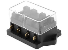 Load image into Gallery viewer, 4 way fuse block with dust cover