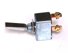 Load image into Gallery viewer, 50 amp On-Off Colored Handle Toggle Switch - Chrome