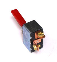 Load image into Gallery viewer, 50 amp On-Off Colored Handle Toggle Switch - Red
