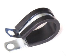 Load image into Gallery viewer, 7/8" Cushioned Steel Cable Clamps Side View
