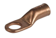 Load image into Gallery viewer, Copper Lug 1/4 Inch Eyelet 2-O Gauge