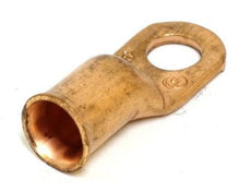 Load image into Gallery viewer, Copper Lug 3/8 Eyelet Inch 1-O Gauge