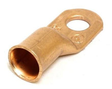 Load image into Gallery viewer, Copper Lug 3/8 Inch Eyelet 2-O Gauge