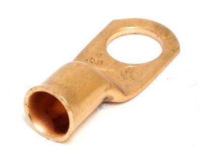 Copper Lug 3/8 Inch Eyelet 6-4 Gauge