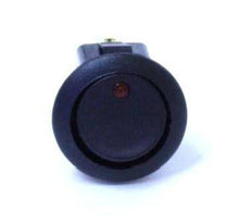Load image into Gallery viewer, LED Illuminated 12 Volt Round Rocker Switch Red