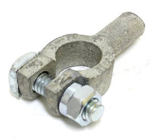 Load image into Gallery viewer, Straight Barrel Copper Battery Terminals - 4 Gauge Side View