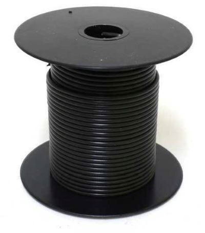 Primary Automotive Wire 20 Gauge Spool Black