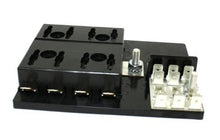 Load image into Gallery viewer, 8 Ganged Automotive Fuse Block Grounded