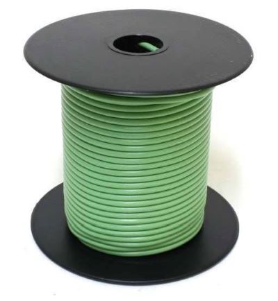 14 Gauge Wire Spool 100ft Roll -Select Color, Single Primary Wire Cable  Stranded