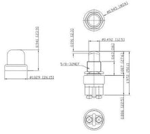 Load image into Gallery viewer, Heavy Duty 50A Push Button Switch Schmatic