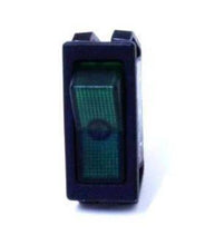 Load image into Gallery viewer, Illuminated Rocker Switch Green SPST ON-OFF

