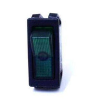 Load image into Gallery viewer, Illuminated Rocker Switch Green SPST ON-OFF