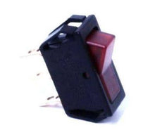 Load image into Gallery viewer, Illuminated Rocker Switch Red SPST ON-OFF
