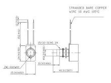 Load image into Gallery viewer, Push Buton Switch With leads schmatic