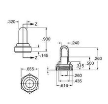 Load image into Gallery viewer, Toggle Switch Boot Schematic