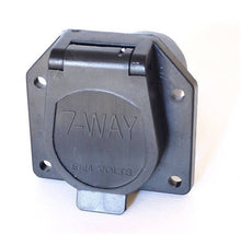 Load image into Gallery viewer, 7 Contact Nylon RV Socket Closed