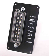 Load image into Gallery viewer, Custom Panel Mount 8 Position Fuse Panel