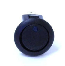 Load image into Gallery viewer, LED Illuminated 12 Volt Round Rocker Switch Blue