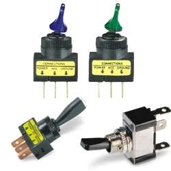 Illuminated Toggle Switches - Wiring Products