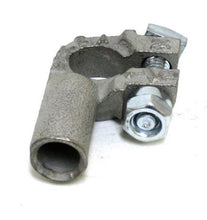 Load image into Gallery viewer, Right Angle Copper Battery Terminals - 1/O Gauge Negative Hole
