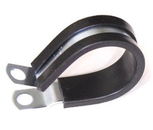 Load image into Gallery viewer, 1-1/8&#39;&#39; Cushioned Steel Cable Clamps Side View

