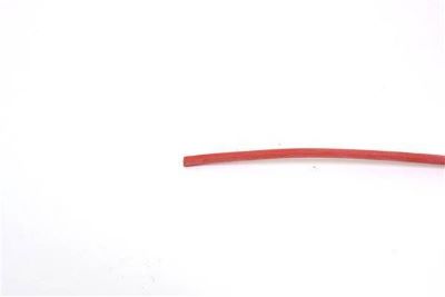 Red Heat Shrink Single Wall Tubing 1ft. Length 1/8 Inch