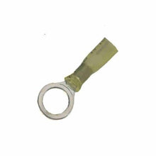 Load image into Gallery viewer, 12-10 AWG Heat Shrink Insulated Ring Terminal 3/8 inch Stud
