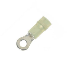 Load image into Gallery viewer, 12-10 Gauge Double Crimp Nylon Ring Terminal #8 Stud
