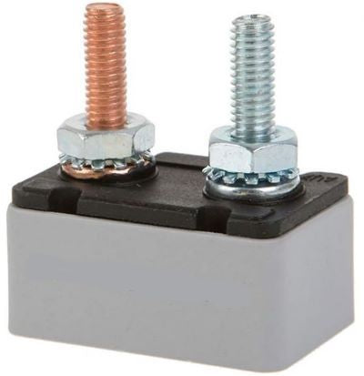 Seachoice 40 Amp Manual Reset Circuit Breaker - 12/24 Volt With Battery Mounting Bracket (50-13071 / 50-13711)