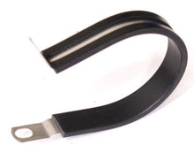 Load image into Gallery viewer, 2&#39;&#39; Cushioned Stainless Steel Cable Clamps Side View
