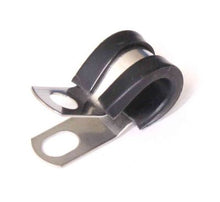 Load image into Gallery viewer, 3/8&quot; Cushioned Stainless Steel Cable Clamps Side View
