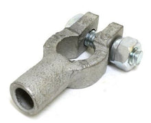 Load image into Gallery viewer, Straight Barrel Copper Battery Terminals - 2-1 Gauge Negative Side View

