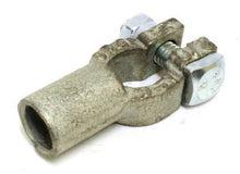Load image into Gallery viewer, Straight Barrel Copper Battery Terminals - 2/O Gauge Negative Side View
